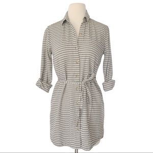 Abercrombie & Fitch stripe button dress size XSP